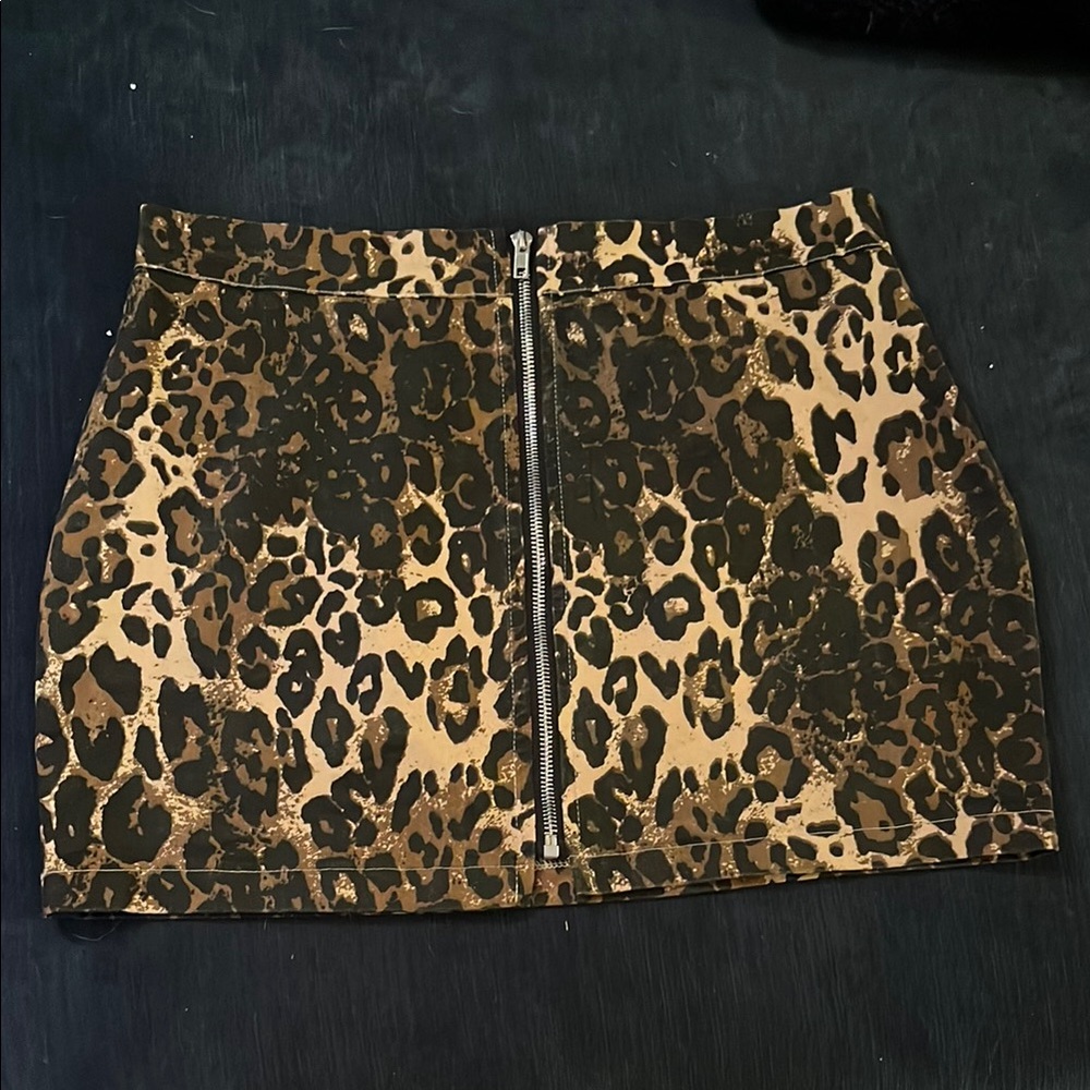 SHEIN Tan Cream Mini Pencil Skirt Night Out